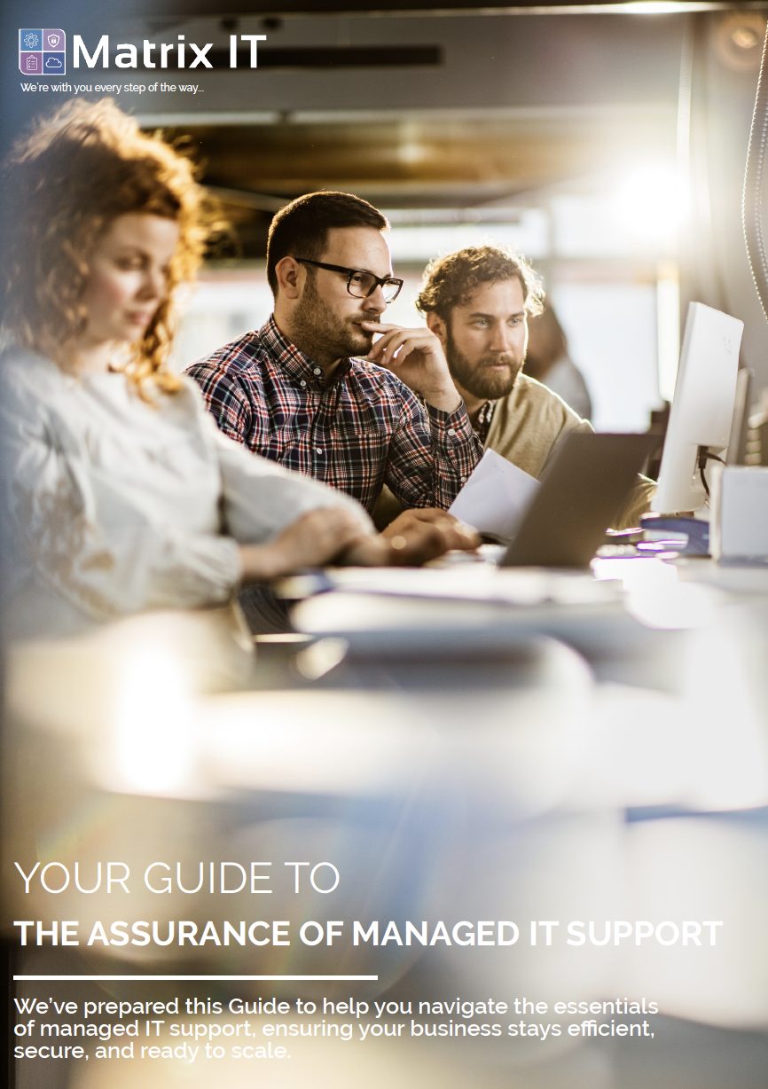 Cover of the Assurance of Managed IT Support guide.